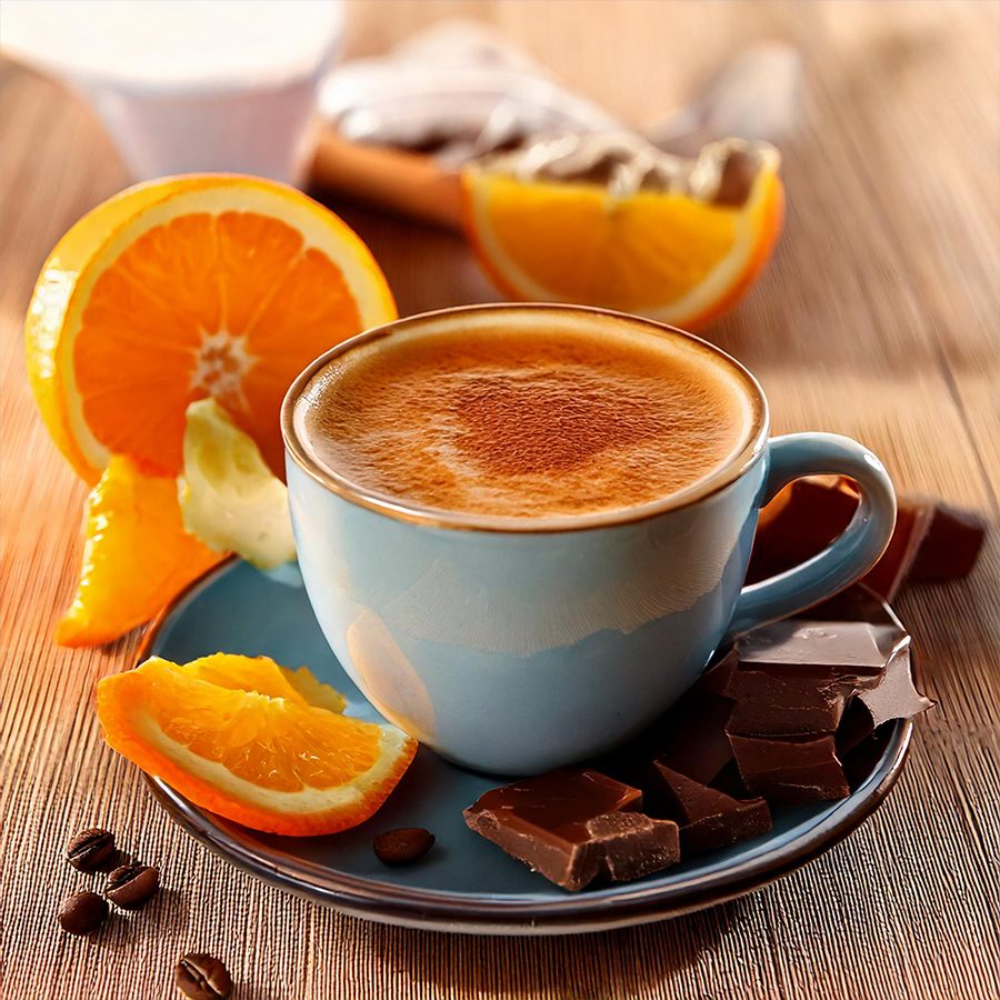 HOT ORANGE MOCHA - Coffee Hound Coffee Company